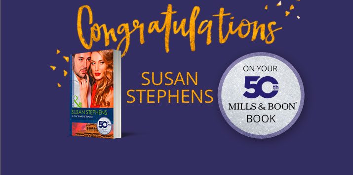 Susan Stephens celebrates her 50th Book!