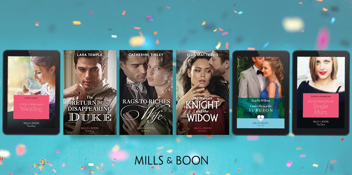 Announcing Mills & Boon’s shortlisted books for the Romantic Novel Awards 2021